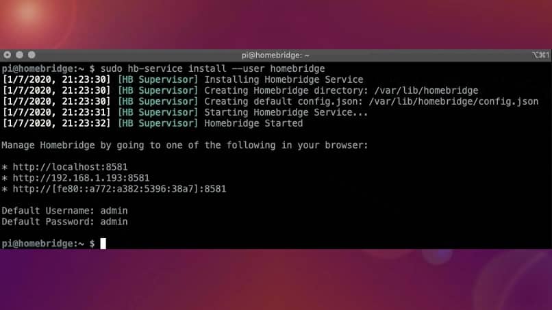 installazione di homebridge linux