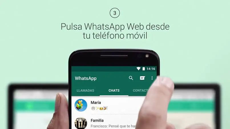 attiva whatsapp web sul telefono