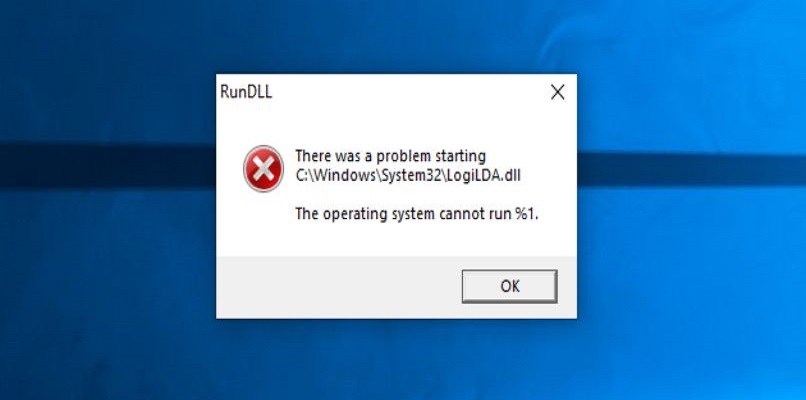 popup di errore di Windows