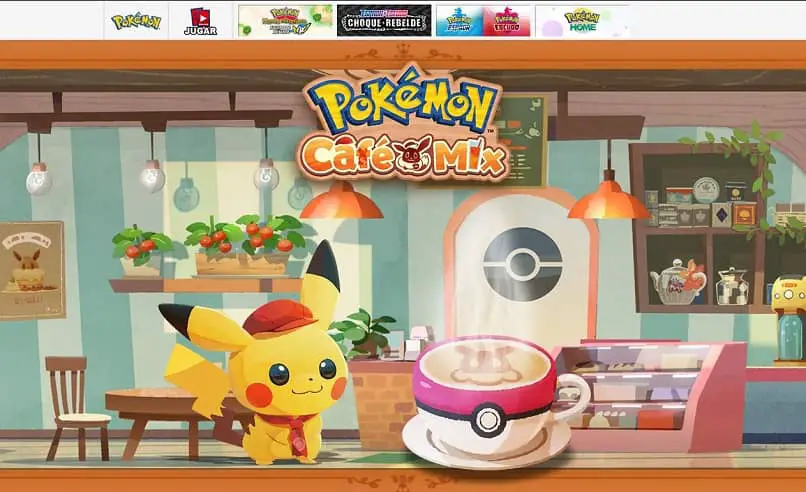 Il videogioco Pokemon Café Mix
