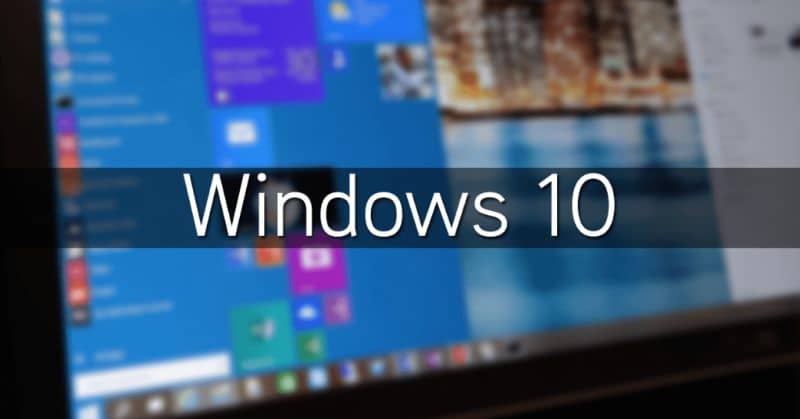 avvia Windows 10