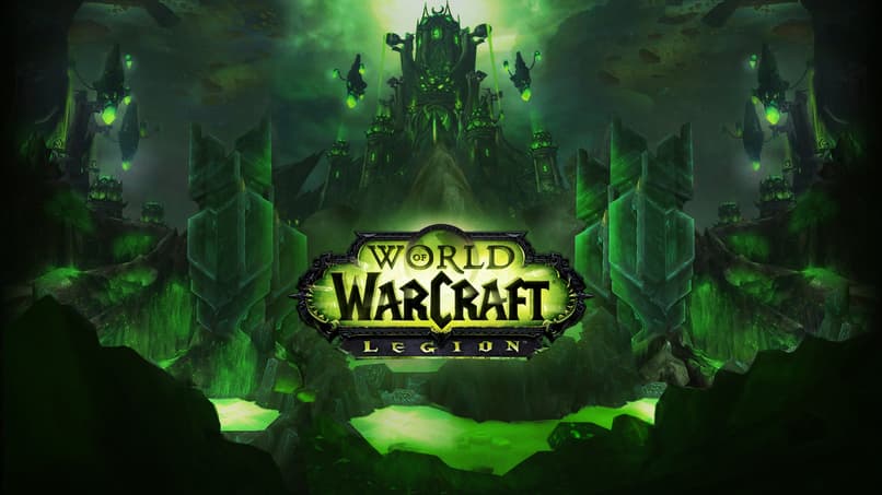 logo di espansione della legione di world of warcraft