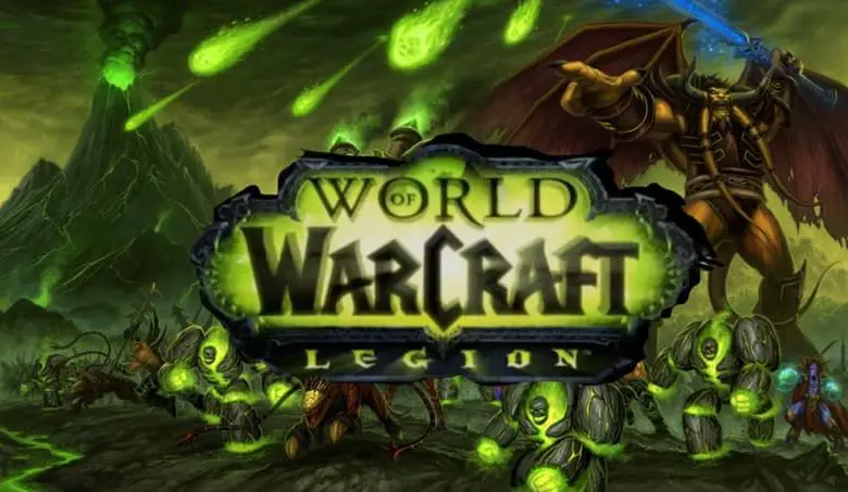 logo della legione di espansione del gioco world of warcraft