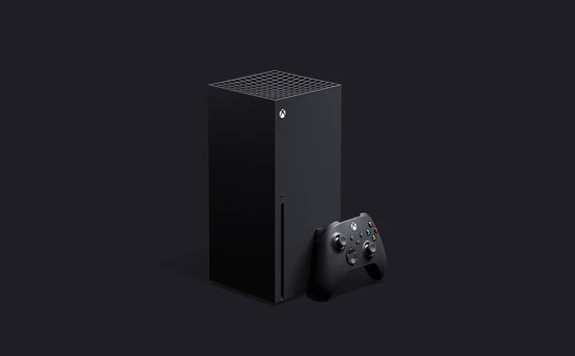console xbox x series e controller sfondo nero 