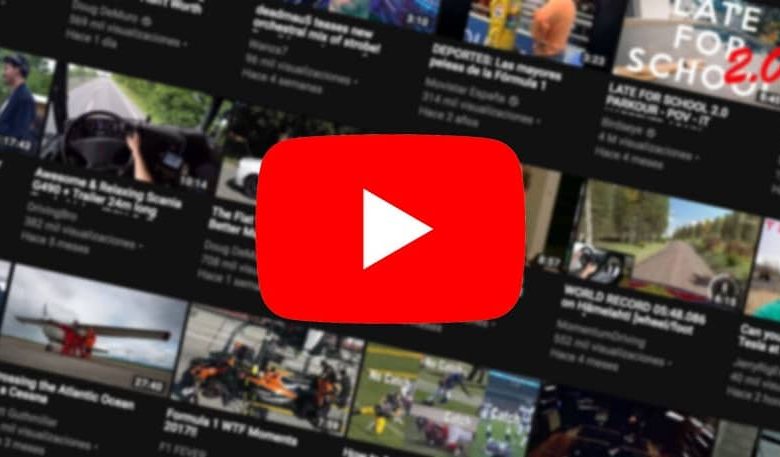 video di youtube con logo davanti