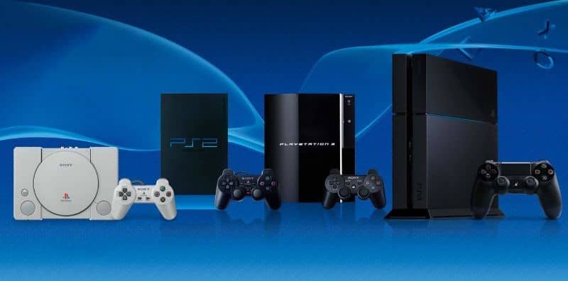 evoluzione delle console Playstation da una a quattro