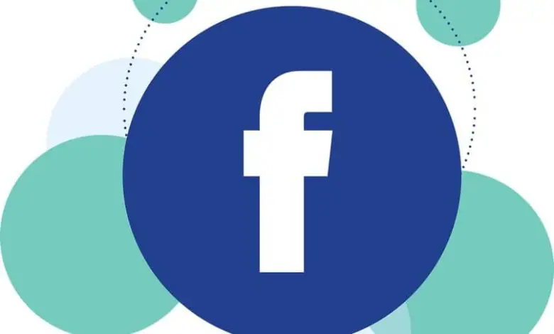 logo facebook in primo piano