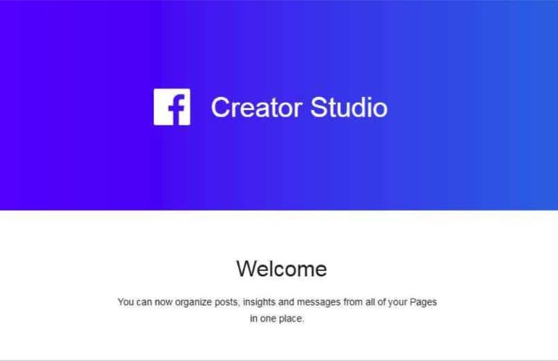 facebook logo creator studio blu bianco